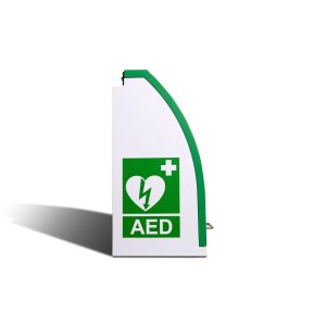 Kovinska zunanja omaricaza AED - bok